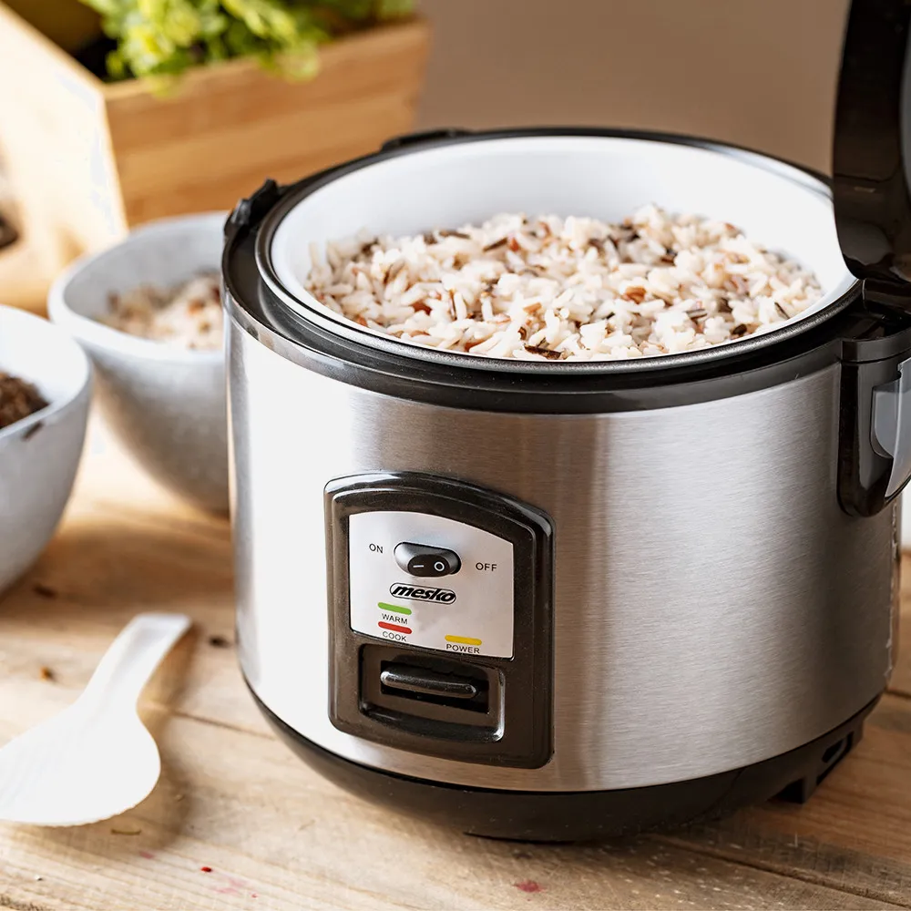 Olla Para Arroz 1.5l C/taza Y Cucharitas Y Pies  Antideslizantes