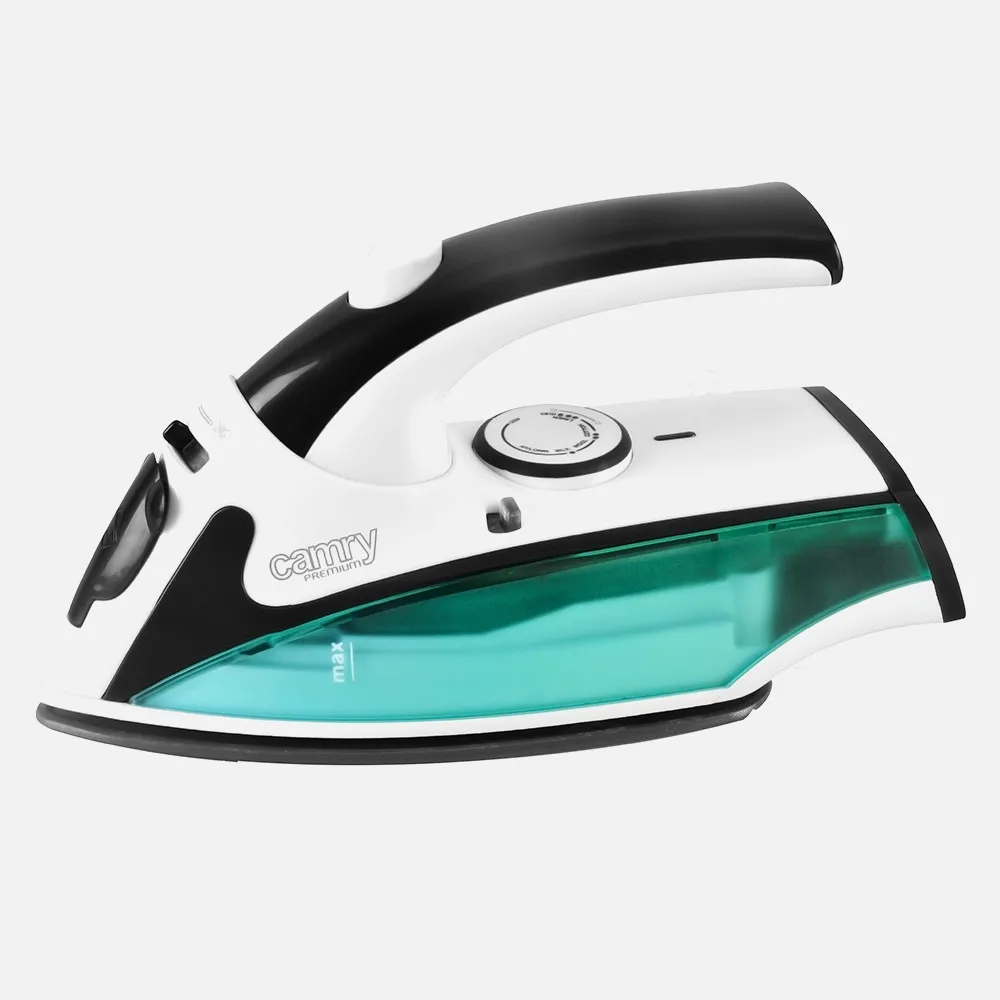 Plancha Viaje Pie Antiadherente 1500w Asa Plegable Tamaño Compacto Control Temperatura