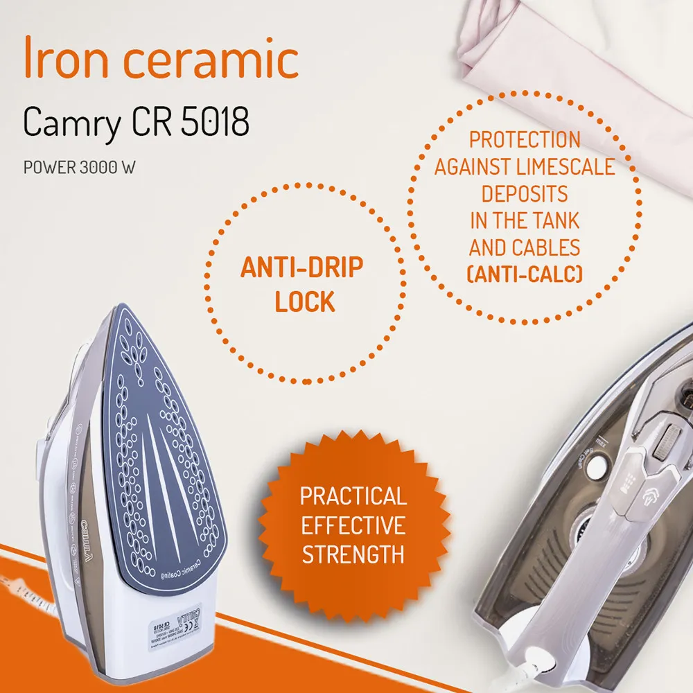 Plancha Pie Ceramica 3000w Planchado Vertical Autoapagado Autolimpieza Tanque 320ml