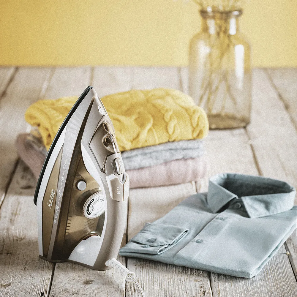 Plancha Pie Ceramica 3000w Planchado Vertical Autoapagado Autolimpieza Tanque 320ml