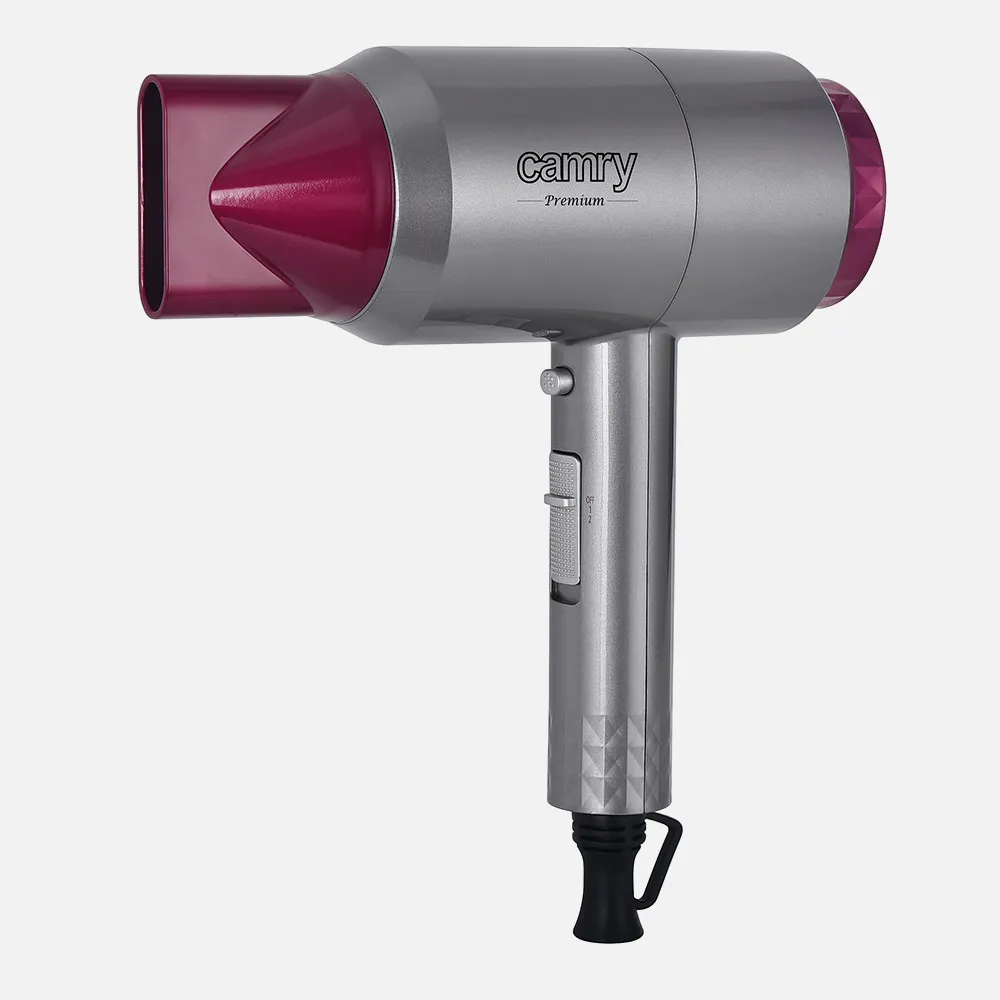 Secador 2200w 2 Niv. Fuerza/temperatura Aire Frio Concentrador Aire Asa Colgante Moderno