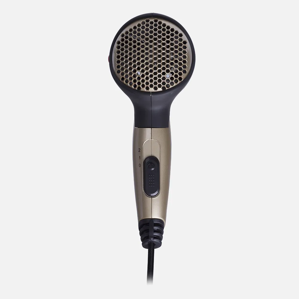 Secador 1600w 2 Niv. Fuerza/temperatura Aire Frio Asa Plegable Y Colgante Tapa De Goma