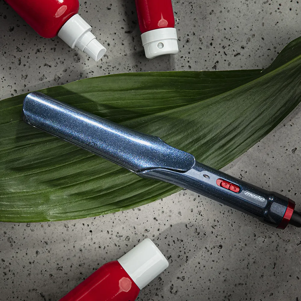 Plancha De Pelo C/placas Ceramica 20w Max. 350w Calent. Rapido Interruptor On/off Y Luz