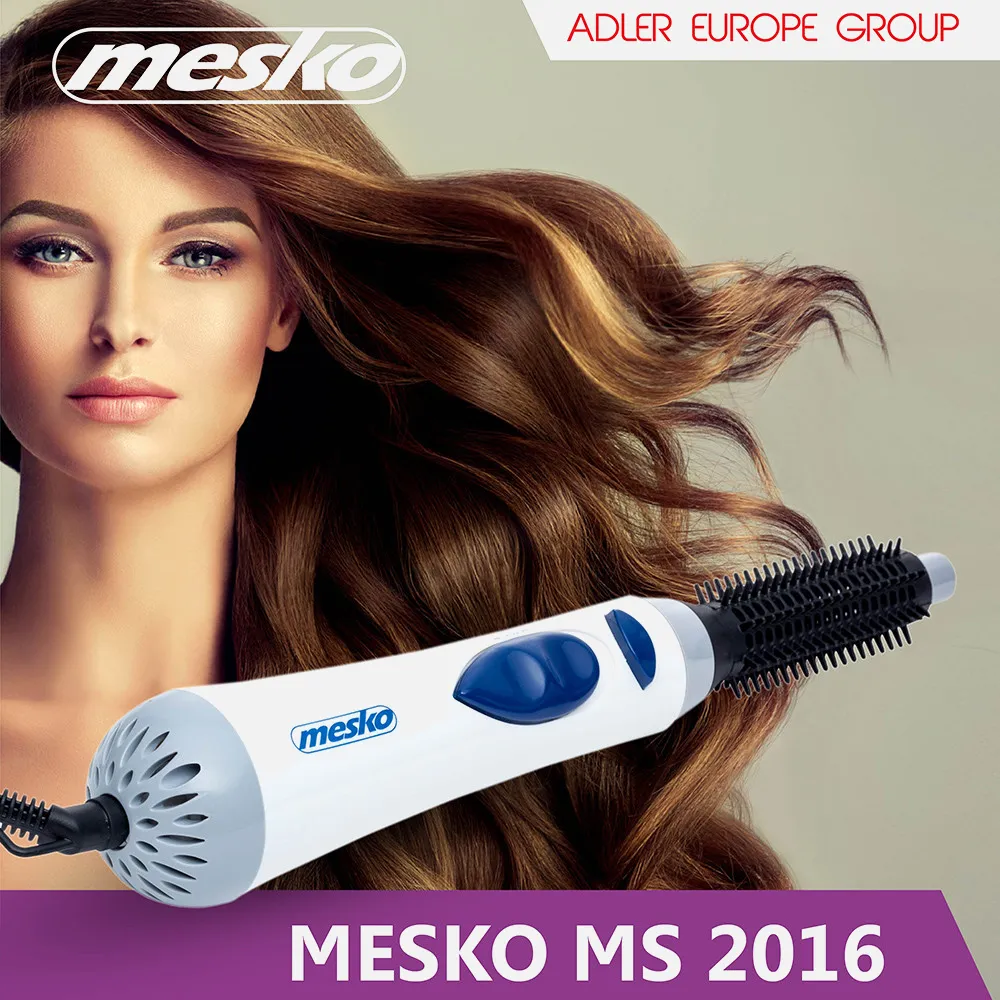 Rizador De Pelo 400w 3 Niv. Temperatura 2 Cepillos Asa Colgante