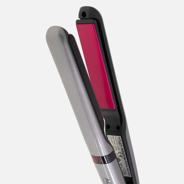 Plancha De Pelo C/placas Ceramica 140ºc-220ºc 45w Max. 250w Bordes Redondeados