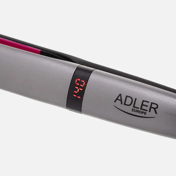 Alisador de cabelo em chapa cerâmica 140ºc-220ºc 45w Max. 250w Arredondado de arestas