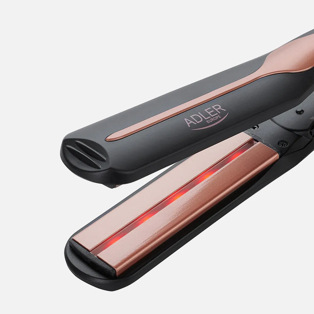 Plancha De Pelo Infrarroja C/placas Ceramica 35w Max. 120w 150ºc-230ºc Calent. Rapido