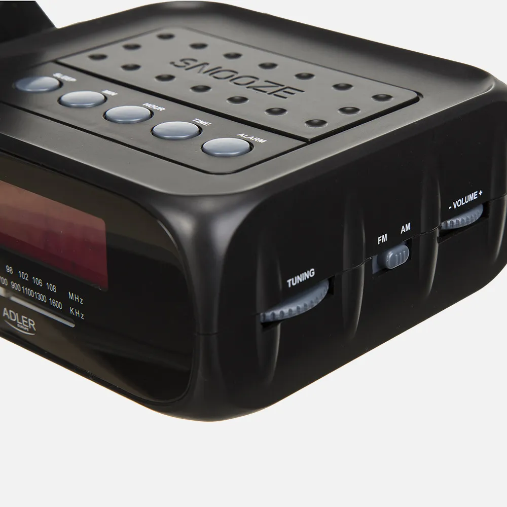Radio Reloj C/proyector 160º Pantalla Led 70x20mm Am/fm C/altavoz Despertador Musica/tono