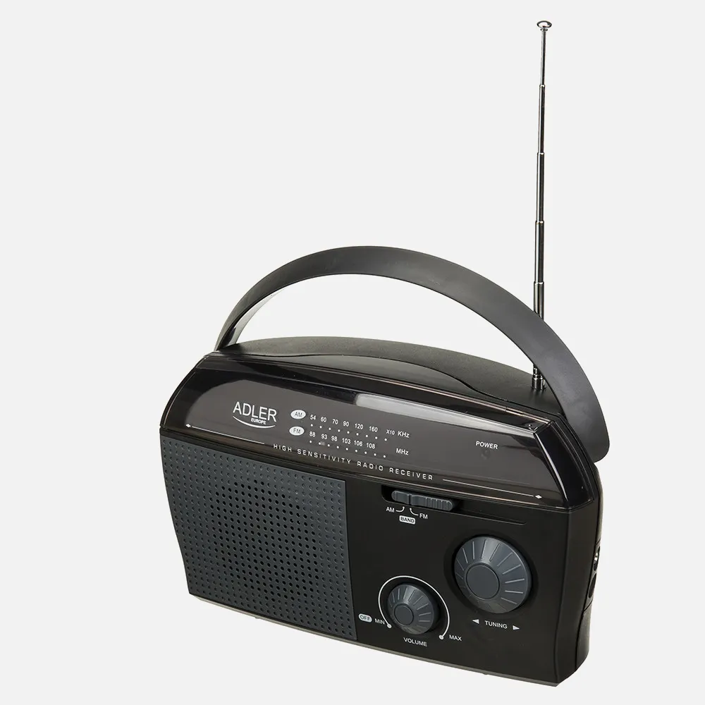Radio Am/fm Salida Auriculares Antena Telescopica Pilas Y Cable Alimentacion