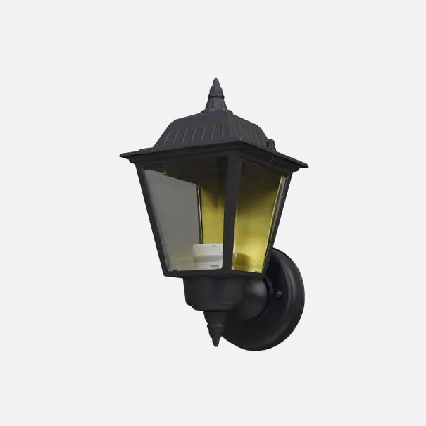Aplique Exterior Salamanca Negro 1xe27 26x13,5x15 Cm