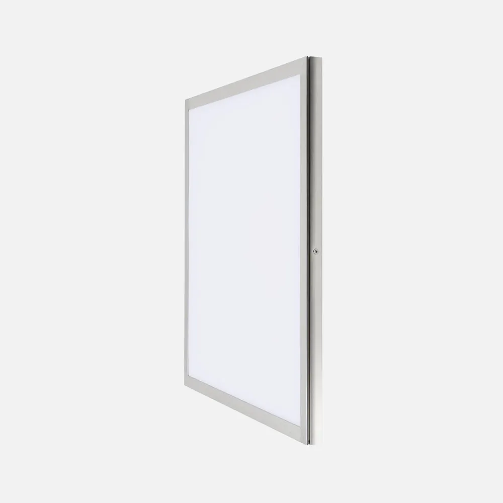 Panel Superf. 48w 6400k Niquel Satinad 50x50x2,3 3840lm Tolstoi