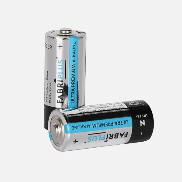 Blister pack 2 Batteries N/lr1 1,5v Fabriplus 11,5x8,5x1,2 Cm Super Alkaline 0%mercury