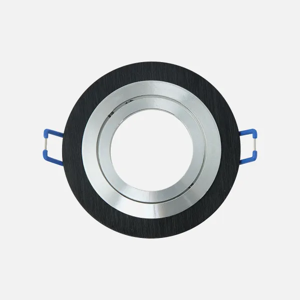 Recessed downlight Orient.cenote 1xgu10 Round Wenge/cro 2x9,2x9,2 Cm 8 Of Cut-out.c/lamp holder