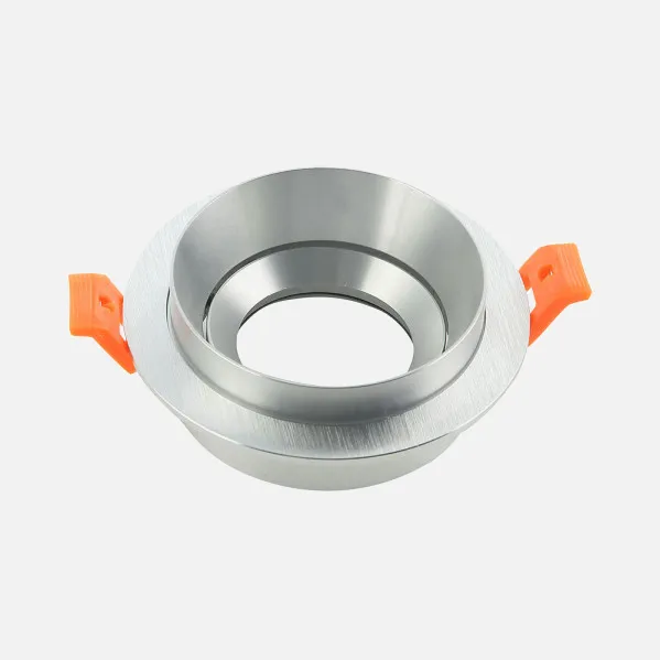 Empotrable Orient.son Doong 1xgu10 Redondo Alu/cro 1,5x9,2x9,2 Cm 8 De Corte.c/portalampara