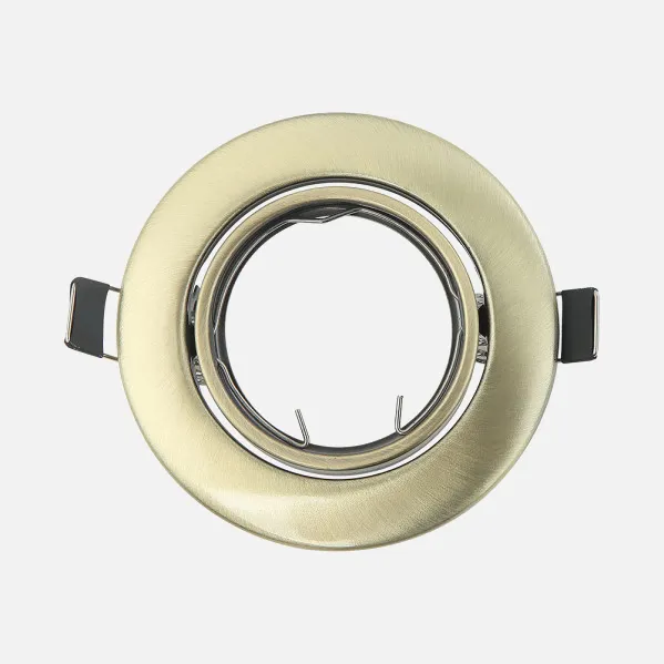 Recessed downlight  Orient. Magura 1xgu10  Net.leather  2,5x9x9 Cm Cut-out 6 Lamp holder Included