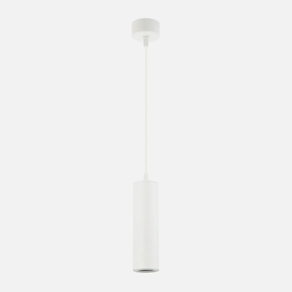 143791001 - Colgante Drach 1xgu10 Blanco Regx6x6 cm