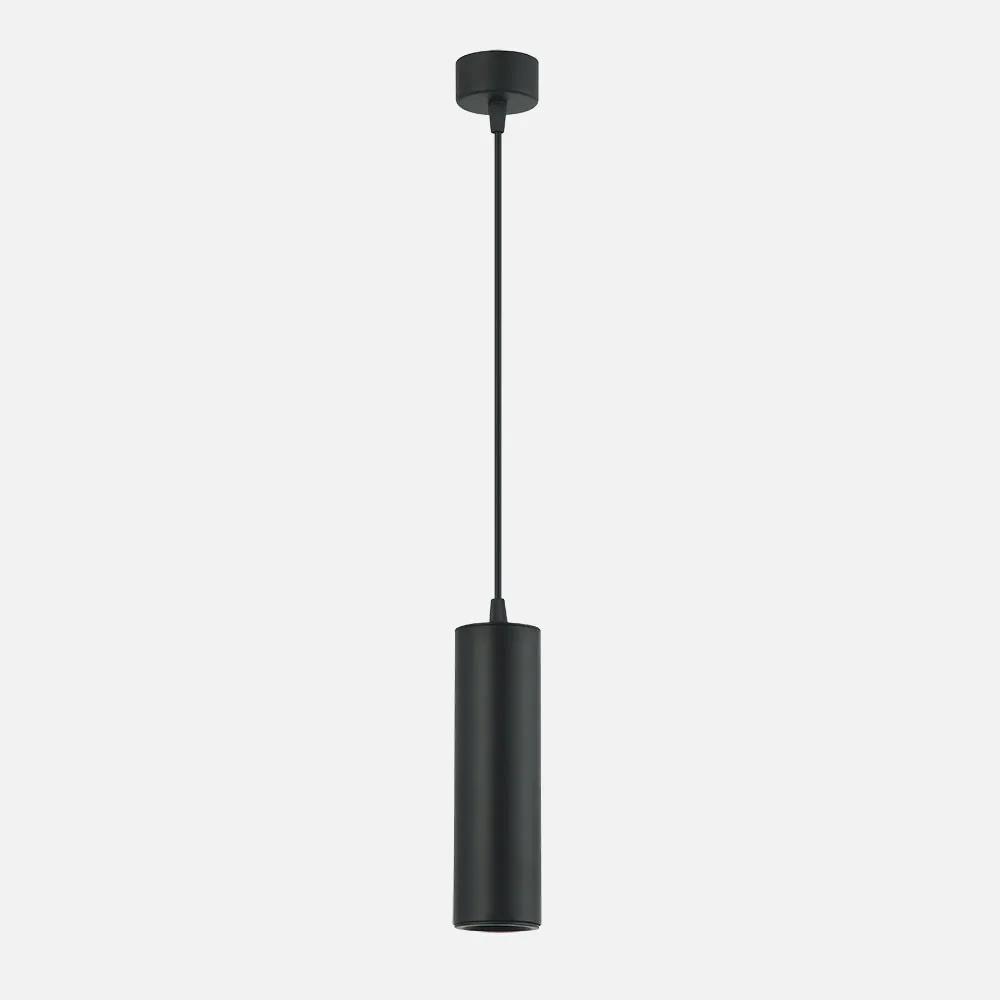 143791009 - Colgante Drach 1xgu10 Negro Regx6x6 cm