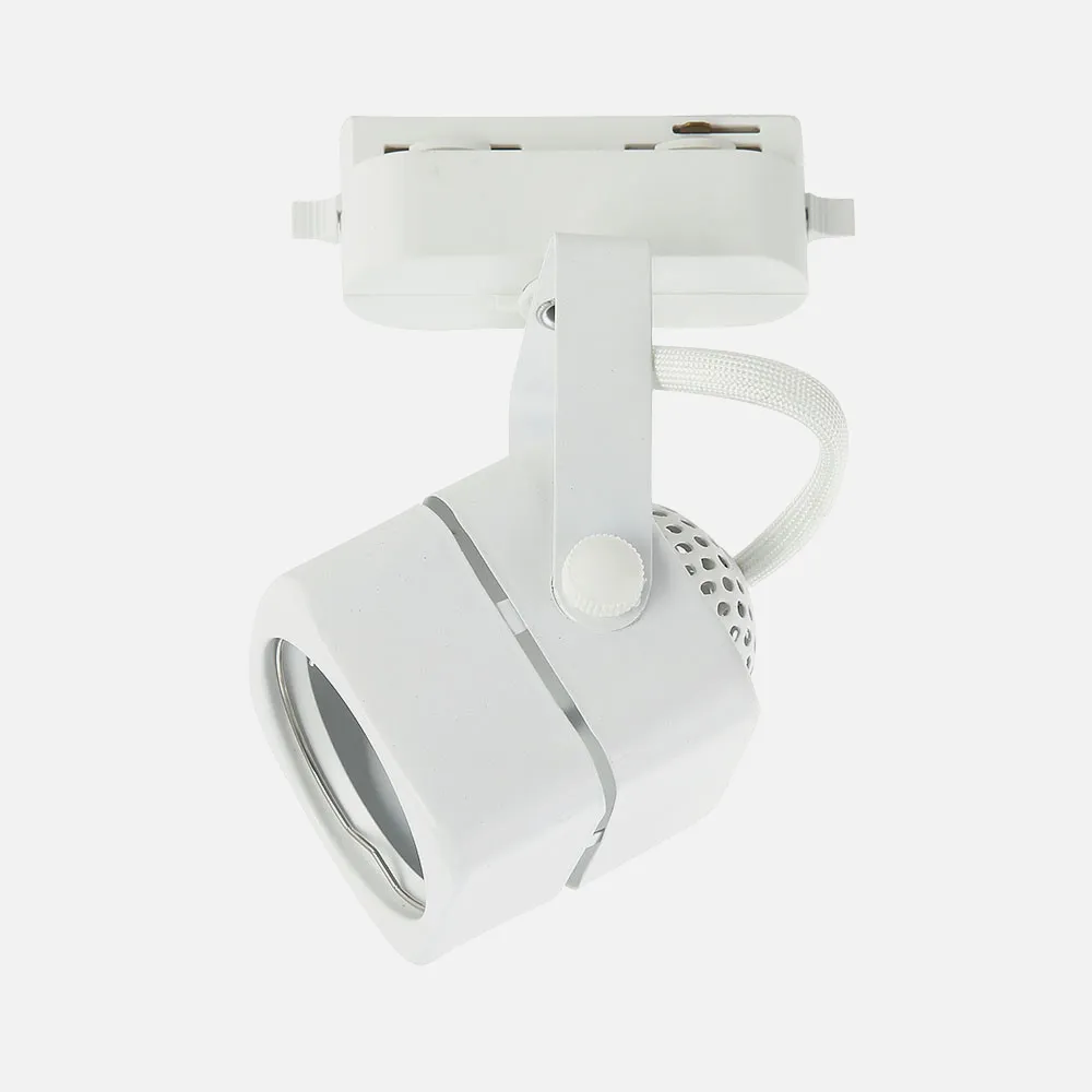 144080201 - Foco Carril Arta 1xgu10 Cubo Blanco 14,2x7,6x6 Cm Orientable 180º