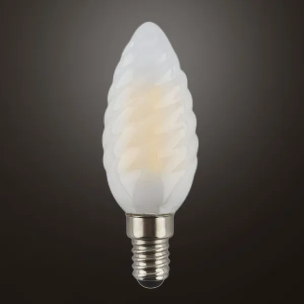 Bulb Candle Curling 4w 3000k Fabriplus E14 360lm  9,7x3,4x3,4 Cm
