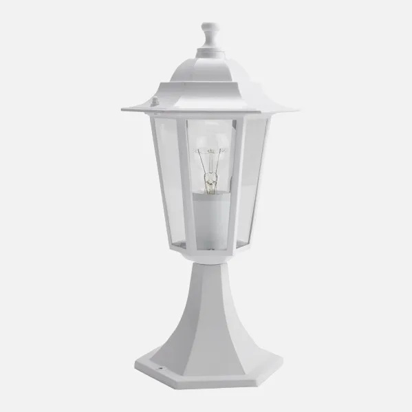 Aluminium Aluminium Auriga1xe27 White  38x19x19 Cm  Ip44