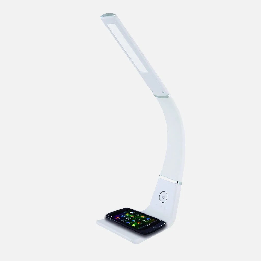 Flexo Flexible Kodonita 5w 400lm 3500-6000k Blanco/cromo Carg.mov.qi. Tactil.c/reg.intens