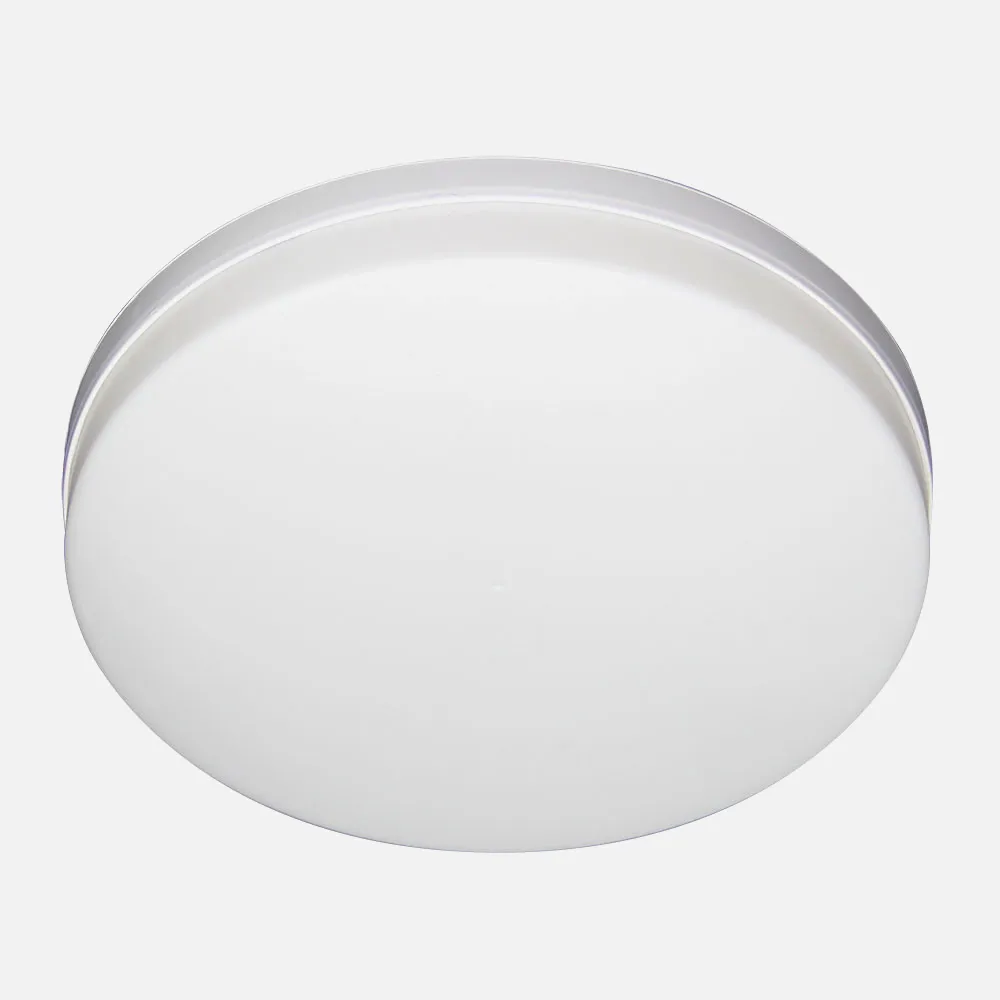 Plafon Trueno 48w 6500k Blanco Redondo 4320lm  3,9x30x30 Cm Sistema De Encaje Rapido