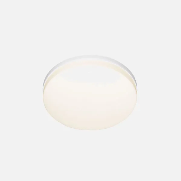 Plafon Trueno 24w 4000k Blanco Redondo 2160lm  3,5x18x18 Cm Sistema De Encaje Rapido