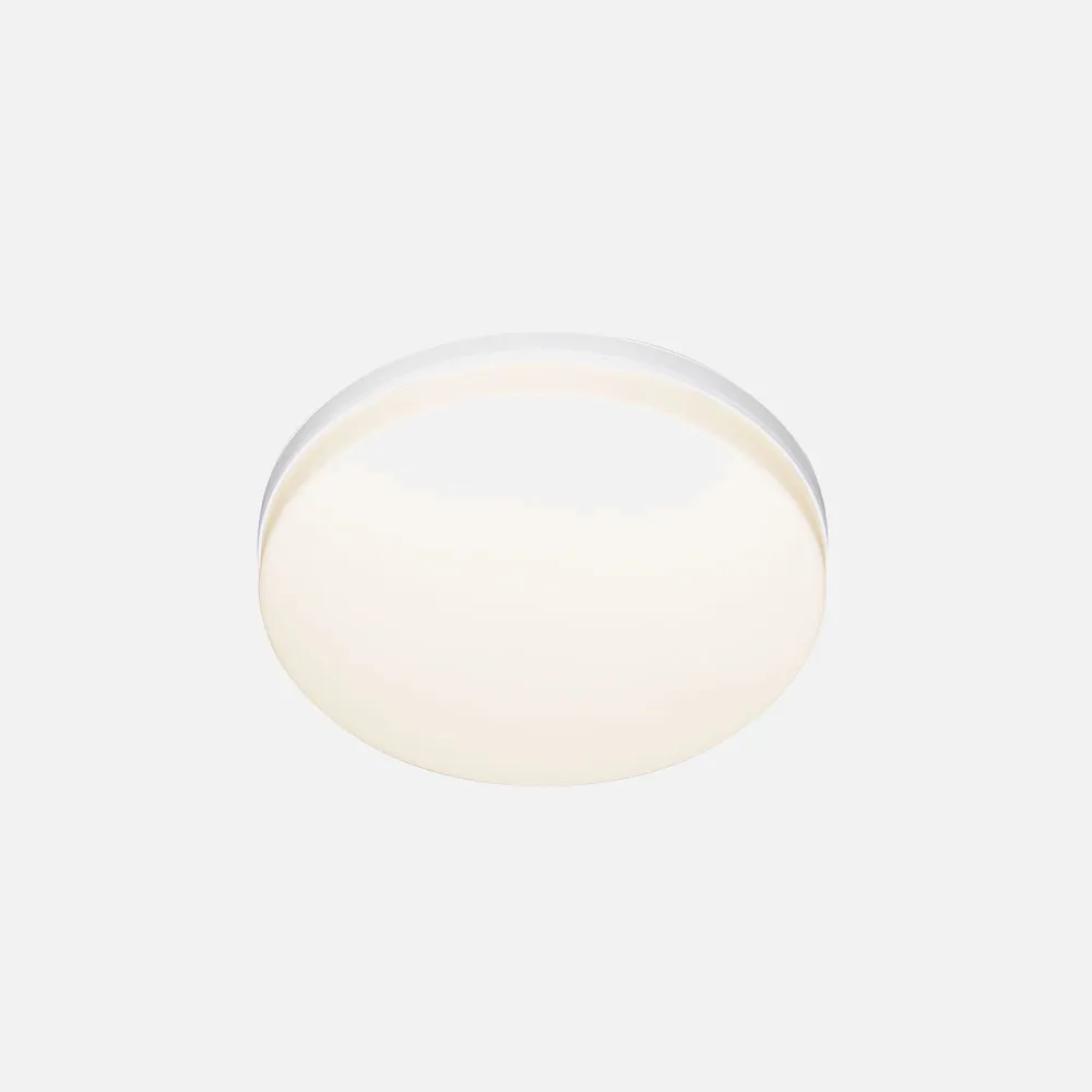 Plafon Trueno 24w 4000k Blanco Redondo 2160lm  3,5x18x18 Cm Sistema De Encaje Rapido