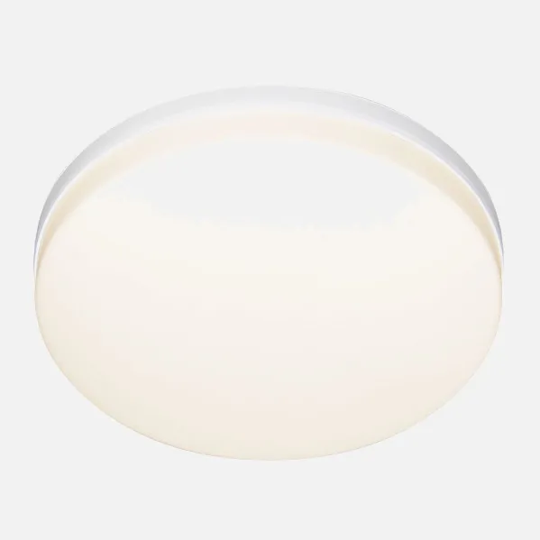 Plafon Trueno 48w 4000k Blanco Redondo 4320lm  3,9x30x30 Cm Sistema De Encaje Rapido