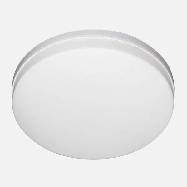 Plafon Trueno 48w 4000k Blanco Redondo 4320lm  3,9x30x30 Cm Sistema De Encaje Rapido