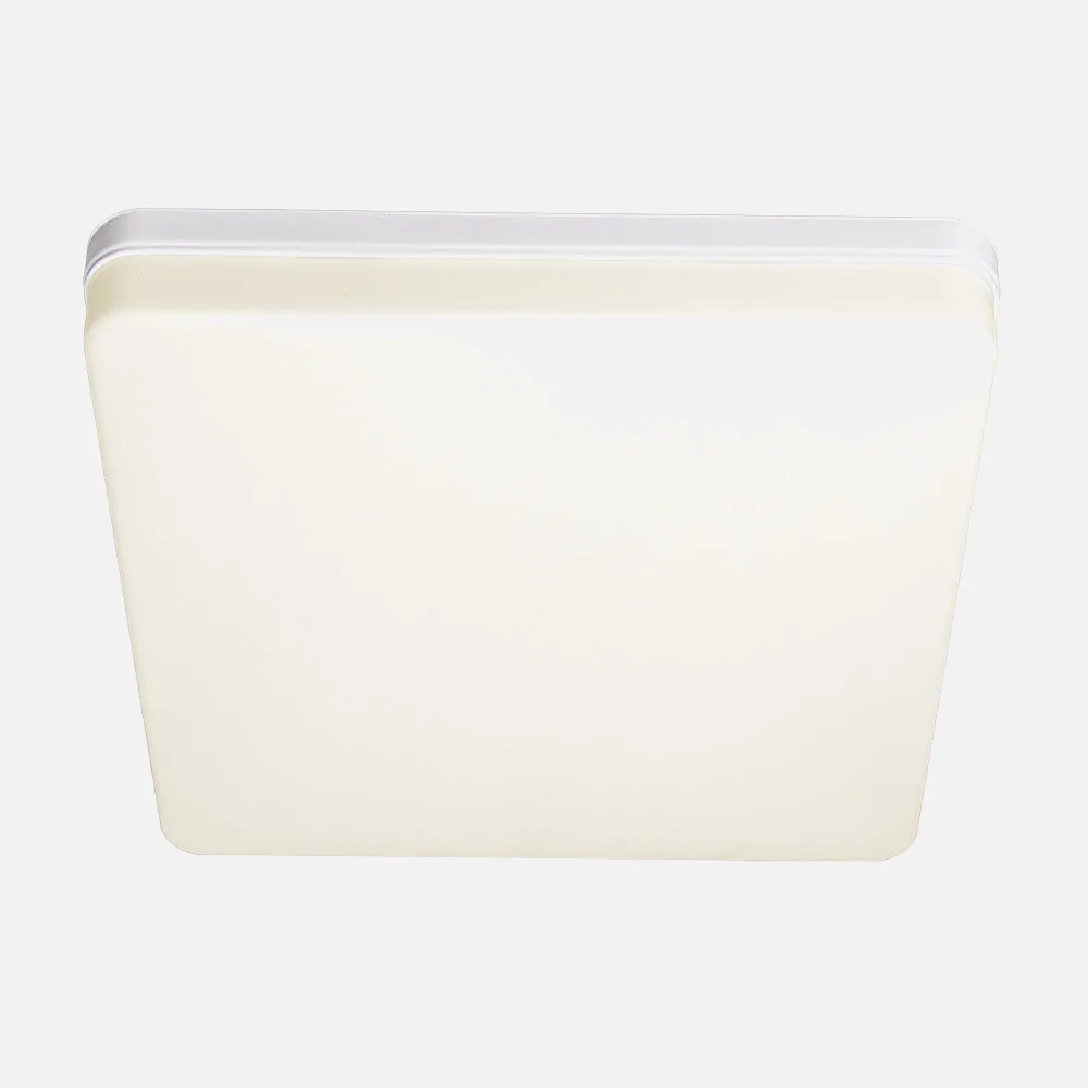 Plafon Futuro 48w 4000k Blanco Cuadrado 4320lm  3,7x30x30 Cm  Sistema De Encaje Rapido