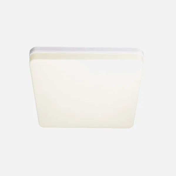 Plafon Futuro 36w 4000k Blanco Cuadrado 3240lm  3,7x23x23 Cm  Sistema De Encaje Rapido