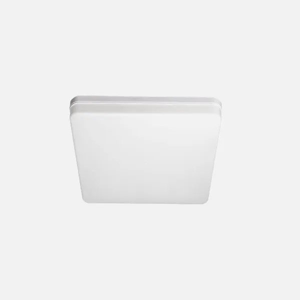 Plafon Futuro 24w 4000k Blanco Cuadrado 2160lm  3,7x18x18 Cm  Sistema De Encaje Rapido