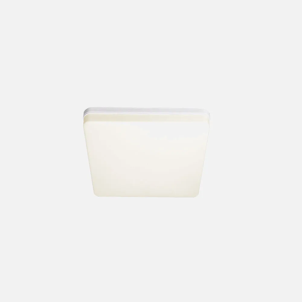 Plafon Futuro 18w 4000k Blanco Cuadrado 1620lm  3,7x15x15 Cm  Sistema De Encaje Rapido