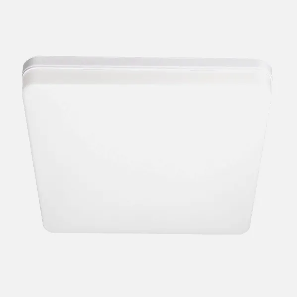 Plafon Futuro 48w 6500k Blanco Cuadrado 4320lm  3,7x30x30 Cm  Sistema De Encaje Rapido