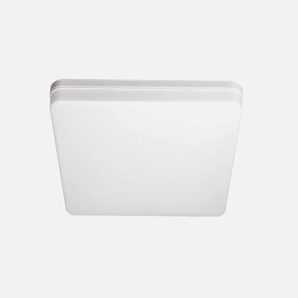 Plafon Futuro 36w 6500k Blanco Cuadrado 3240lm  3,7x23x23 Cm  Sistema De Encaje Rapido