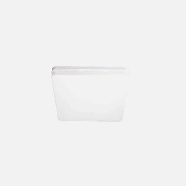 Plafon Futuro 18w 6500k Blanco Cuadrado 1620lm  3,7x15x15 Cm Sistema De Encaje Rapido