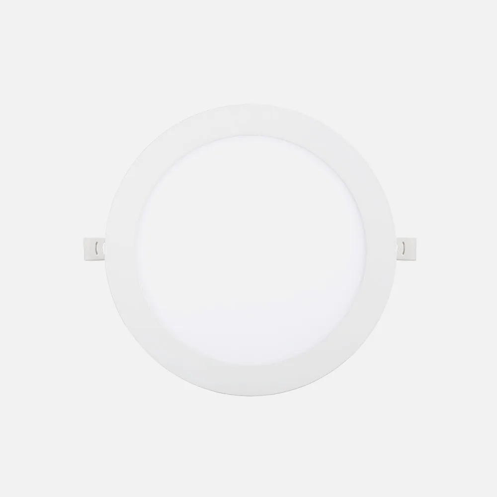 Downlight Obsidiana 18w 3000k Blanco Redondo  1530lm  2,5x22,5x22,5 Cm Corte 20,5 Cm
