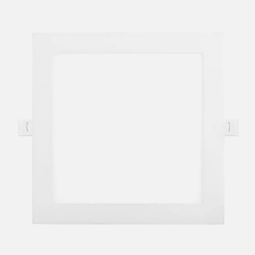 Downlight Basalto 24w 6500k Blanco Cuadrado  2040lm 2,5x22,5x22,5 Cm Corte 20,5x20,5 Cm