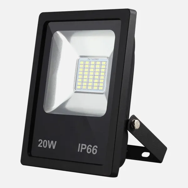 Floodlight Led Smd Dacita 20w 6500k Black 1800lm   120º Ip66 18,5x15,5x4,5 Cm
