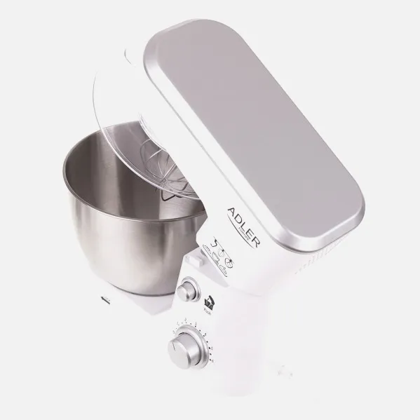Robot Cocina 1000w 6 Veloc. Inclinable Cuenco 4l Antisalpicadura.3 Agitadores.