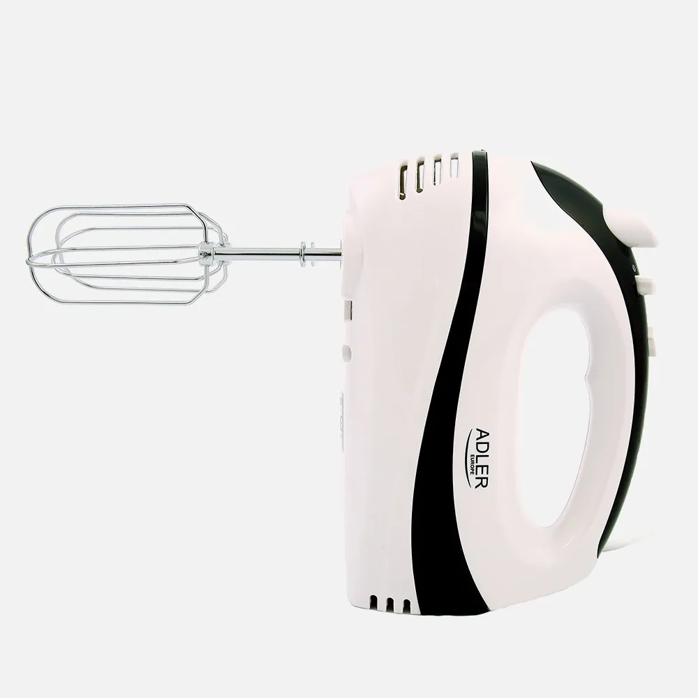 Batidora De Mano 300w 5 Veloc. Boton Turbo Acero Inoxidable
