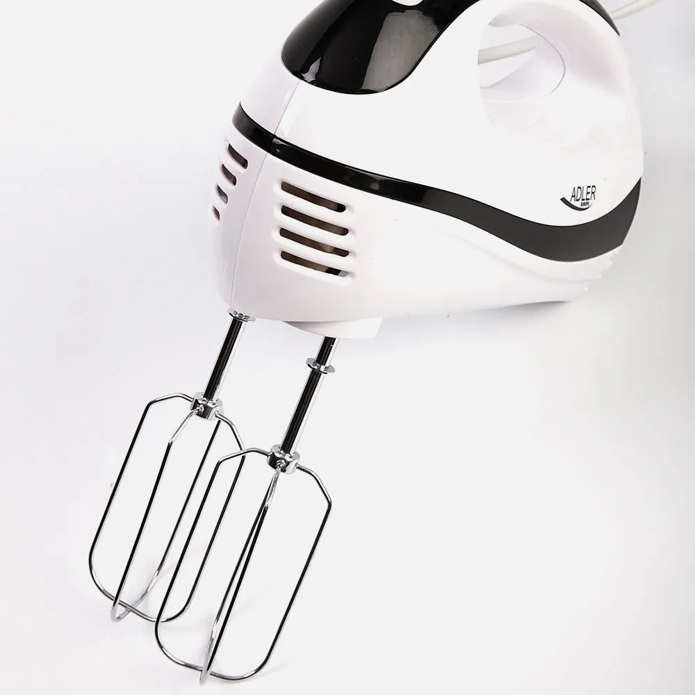 Batidora De Mano 300w 5 Veloc. Boton Turbo Acero Inoxidable