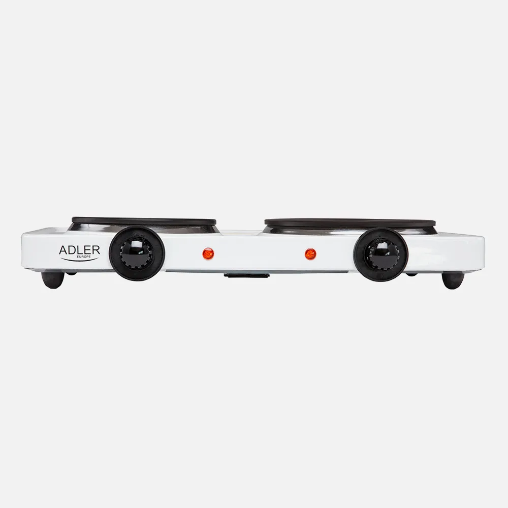 Cocina Electrica 2500w 2 Quemadores Placas 155mm Y 185mm Control De Temperatura