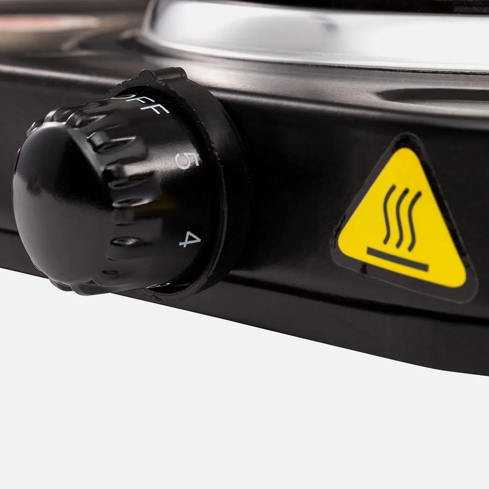 Cocina Electrica 2000w 2 Quemadores Placas 150mm Control De Temperatura