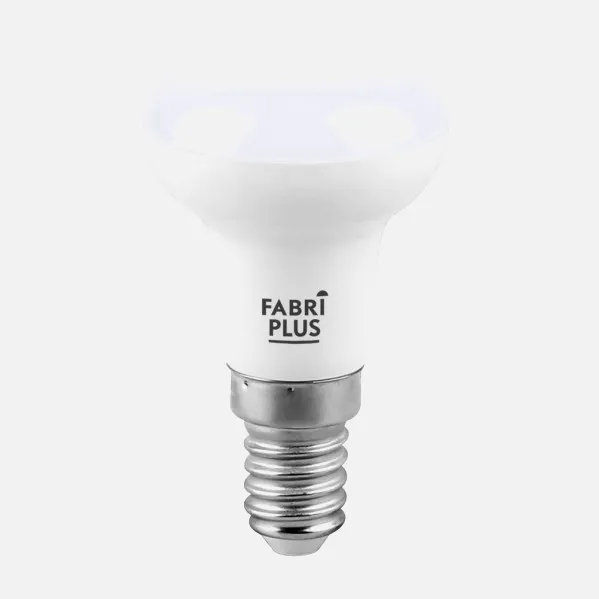 Bombilla Reflectora R50 8w 6000k Fabriplus E14 720lm   8,7x5x5 Cm