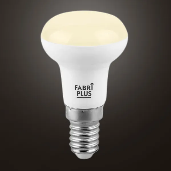 Bulb Reflector R50 8w 3000k Fabriplus E14 720lm   8,7x5x5 Cm