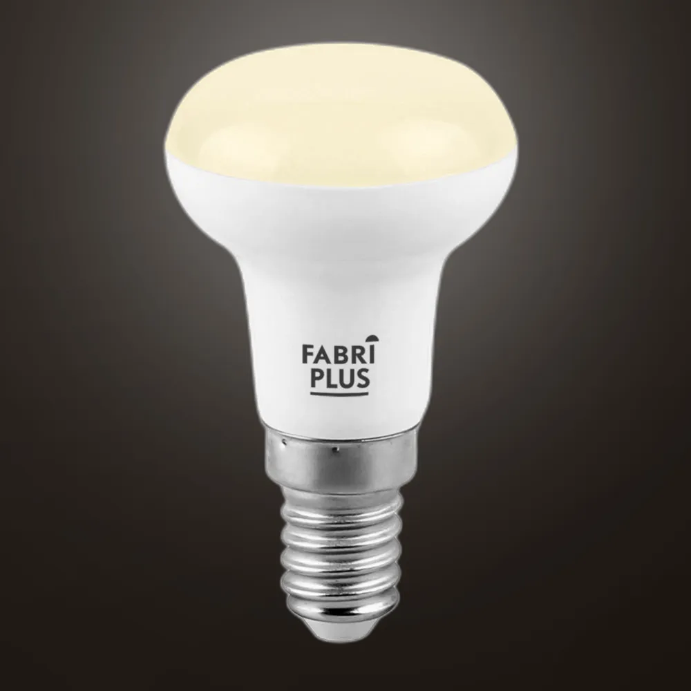148092081 - Bulb Reflector R50 8w 3000k Fabriplus E14 720lm   8,7x5x5 Cm