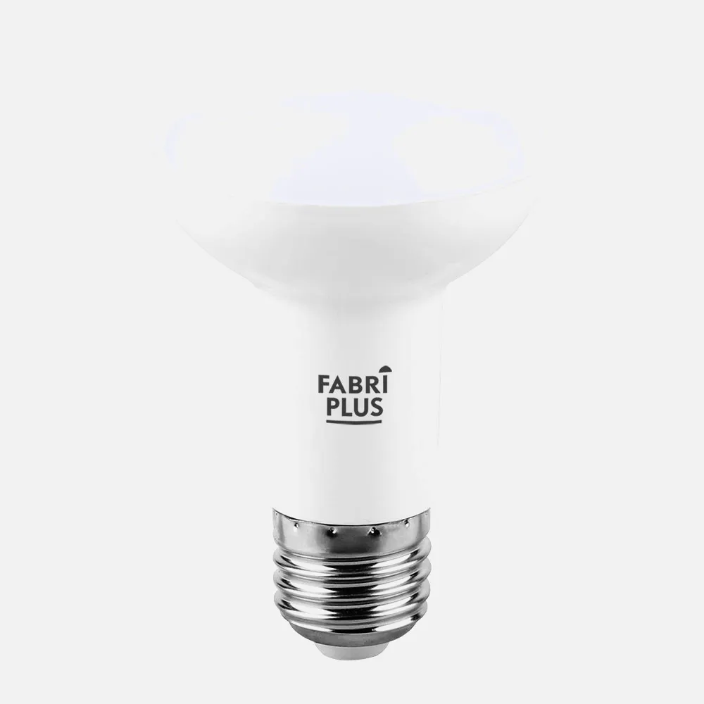 Bombilla Reflectora R63 12w 6000k Fabriplus 1080lm E27 10x 6,3x6,3 Cm