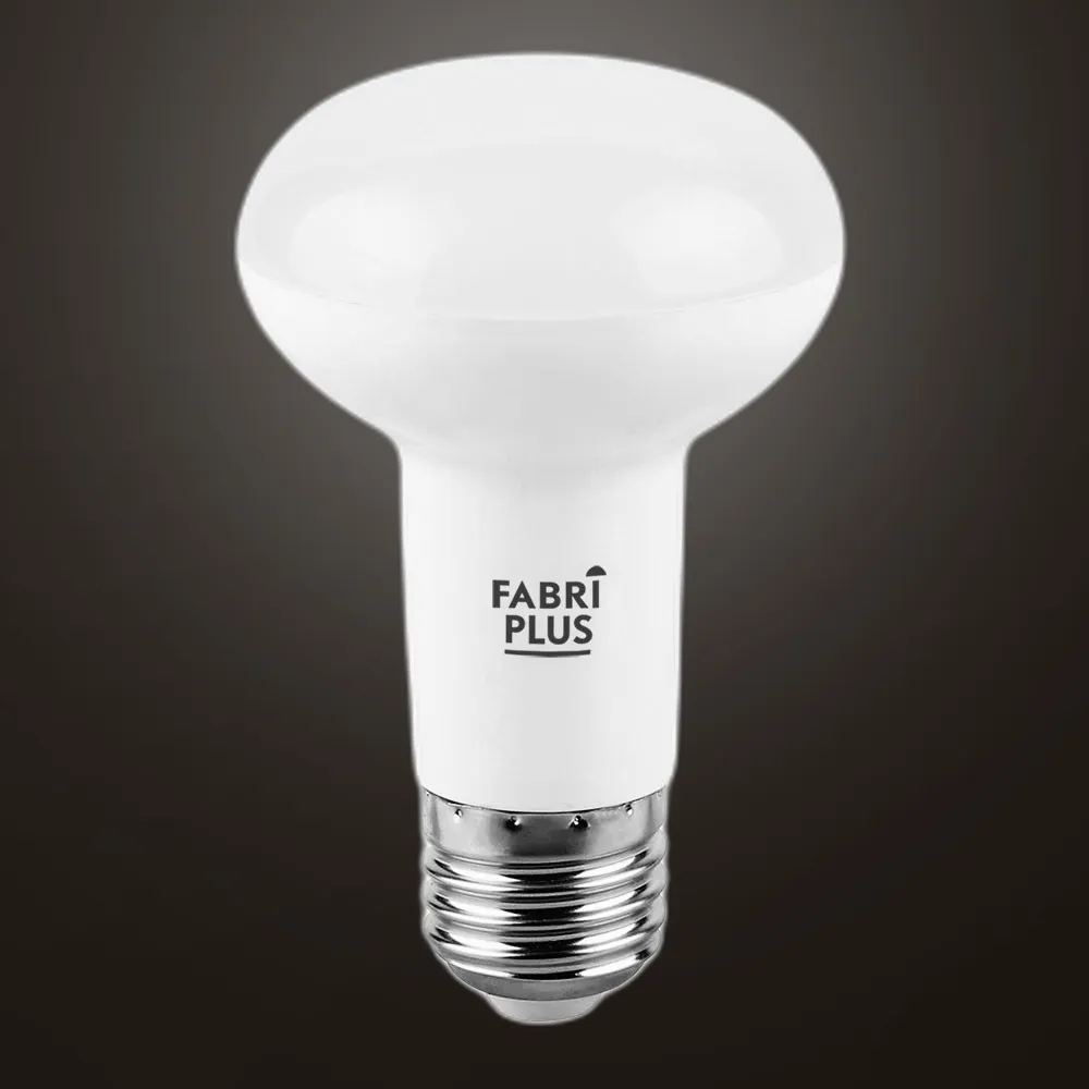 Bombilla Reflectora R63 12w 6000k Fabriplus 1080lm E27 10x 6,3x6,3 Cm